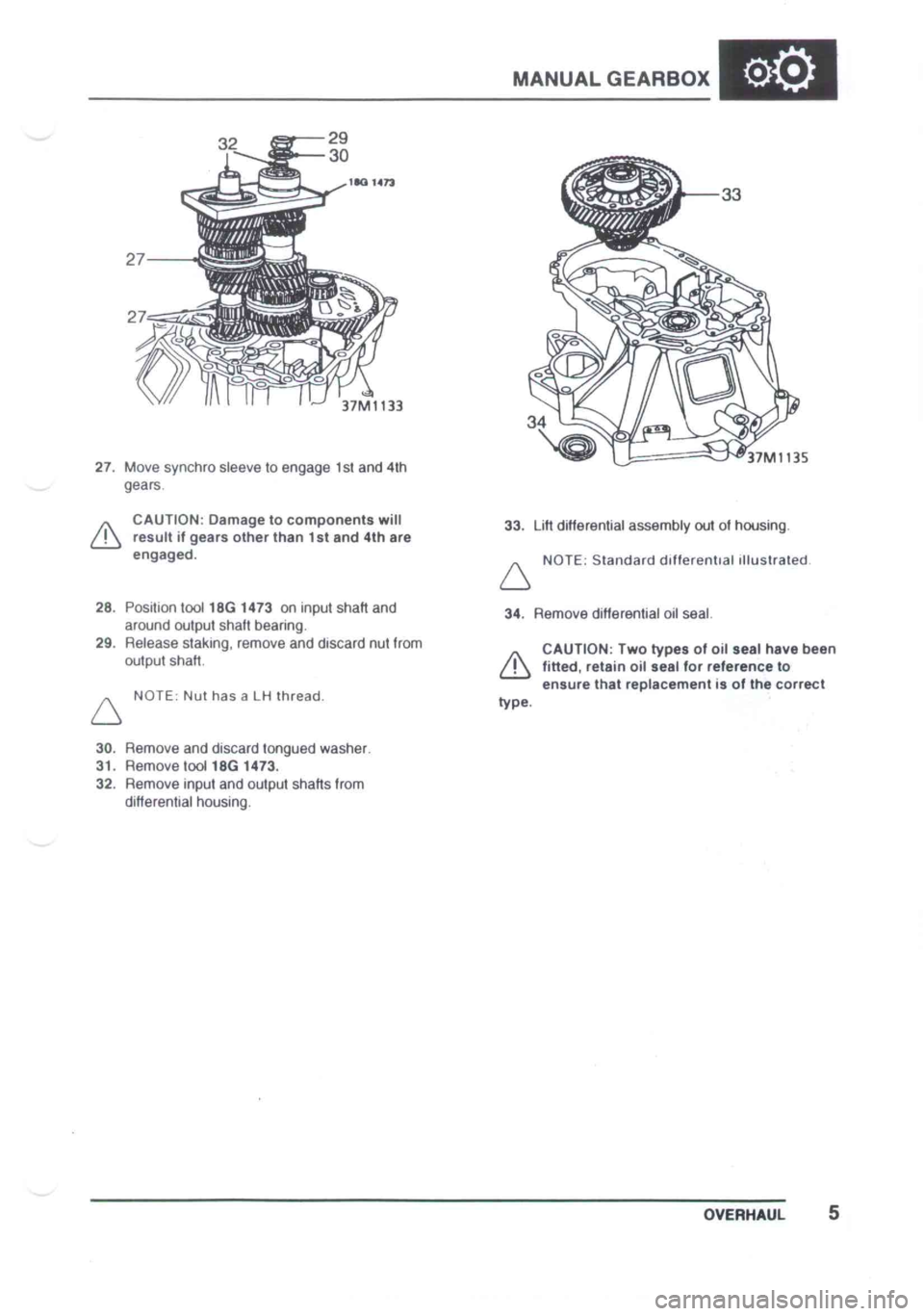 LOTUS ELISE 2001  Service Repair Manual 