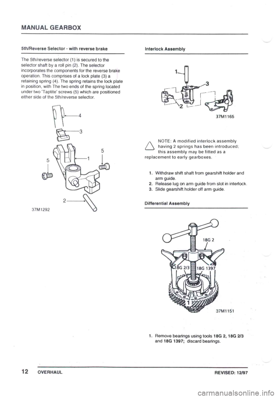 LOTUS ELISE 2001  Service Repair Manual 