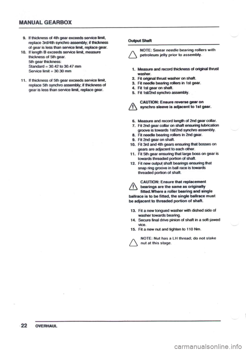 LOTUS ELISE 2001  Service Repair Manual 