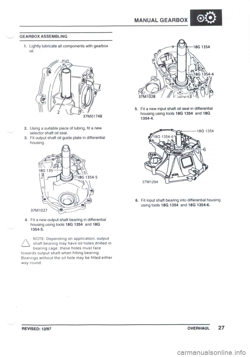 LOTUS ELISE 2001  Service Repair Manual 