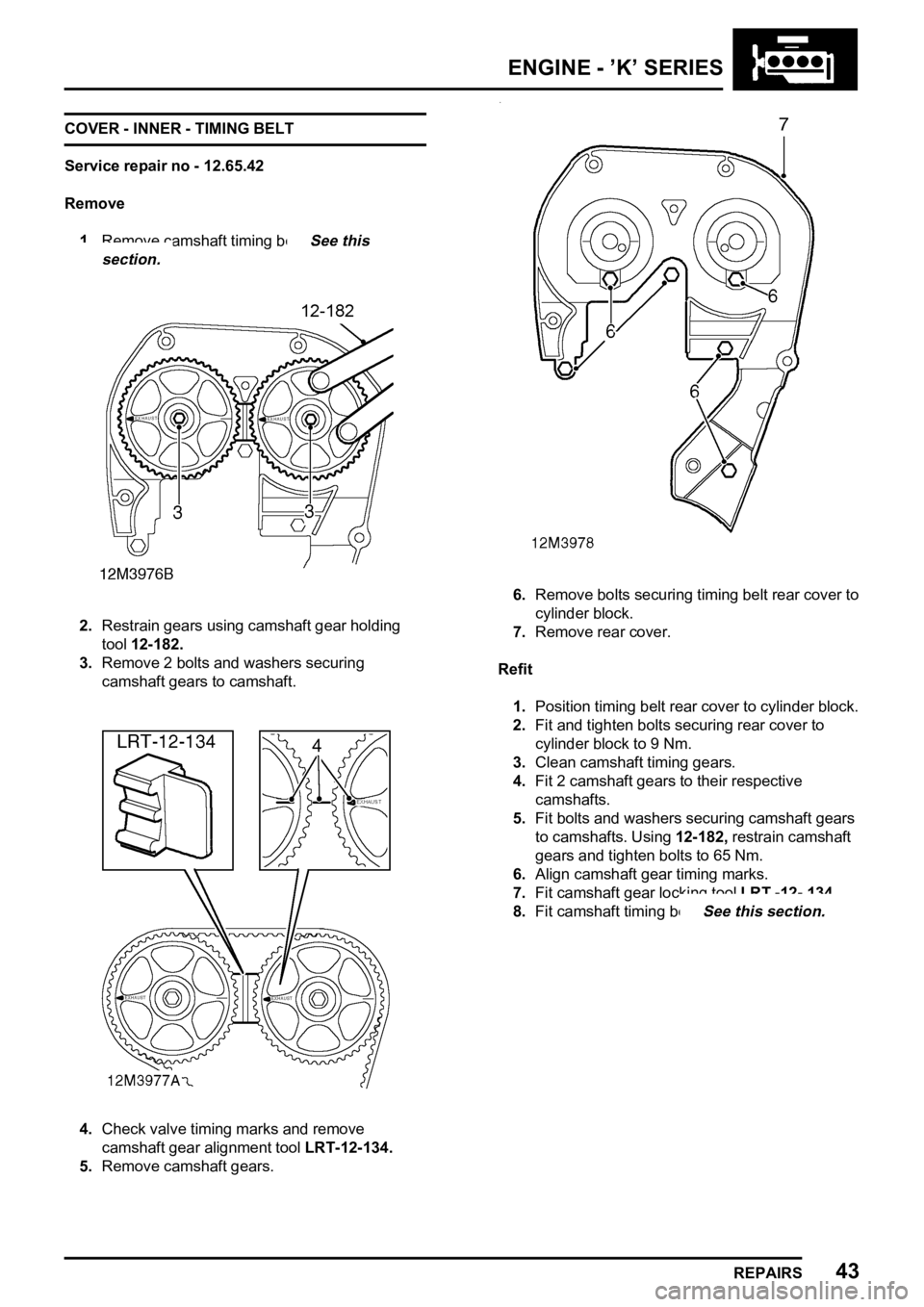 LAND ROVER FREELANDER 1998  Workshop Manual    

     
   