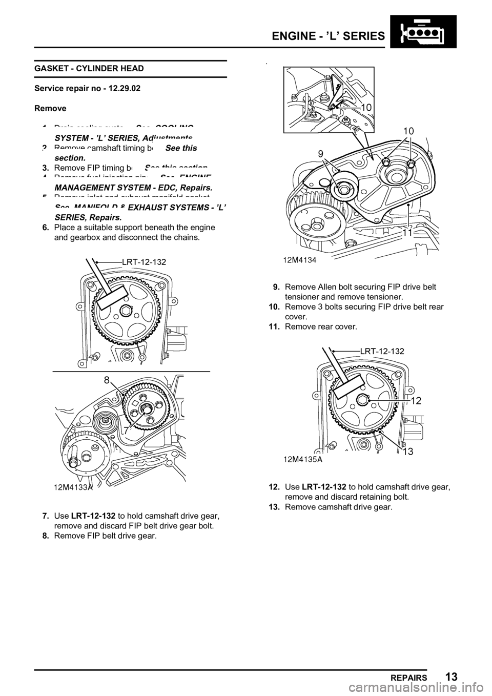 LAND ROVER FREELANDER 1998  Workshop Manual    

   
    