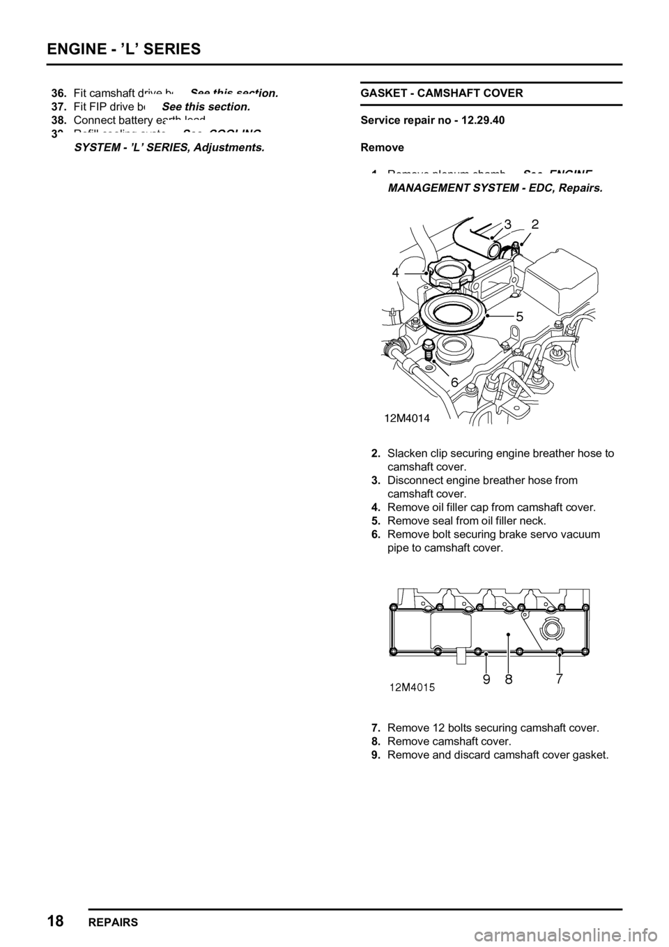LAND ROVER FREELANDER 1998  Workshop Manual    

   
  