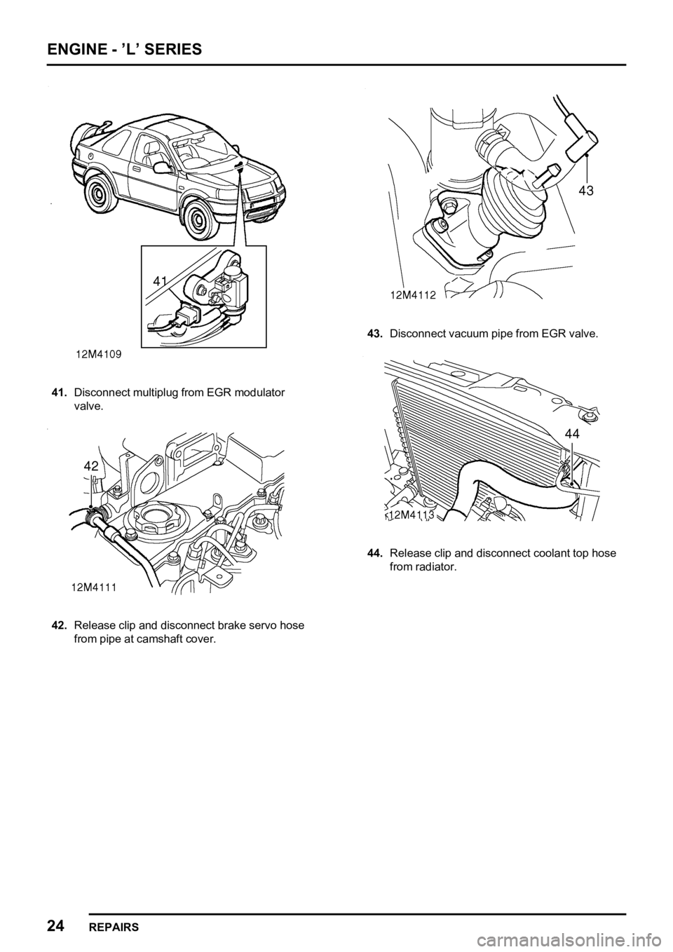 LAND ROVER FREELANDER 1998  Workshop Manual    

    
