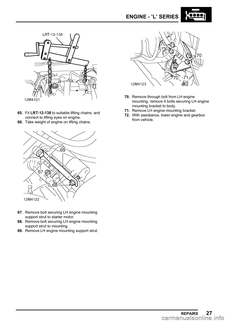 LAND ROVER FREELANDER 1998  Workshop Manual    

   