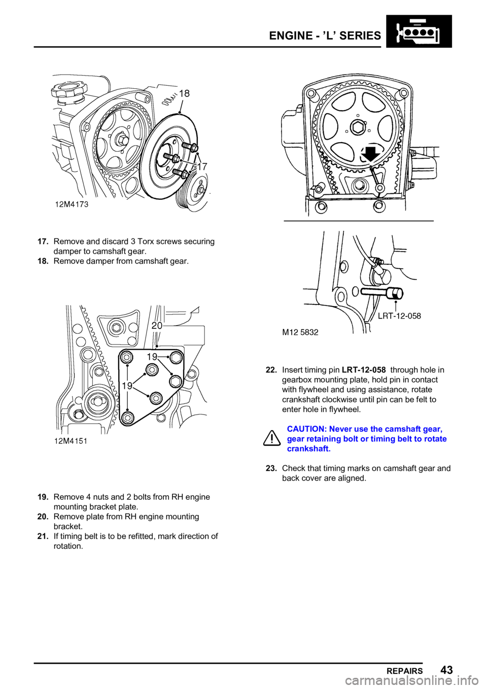 LAND ROVER FREELANDER 1998  Workshop Manual    

      