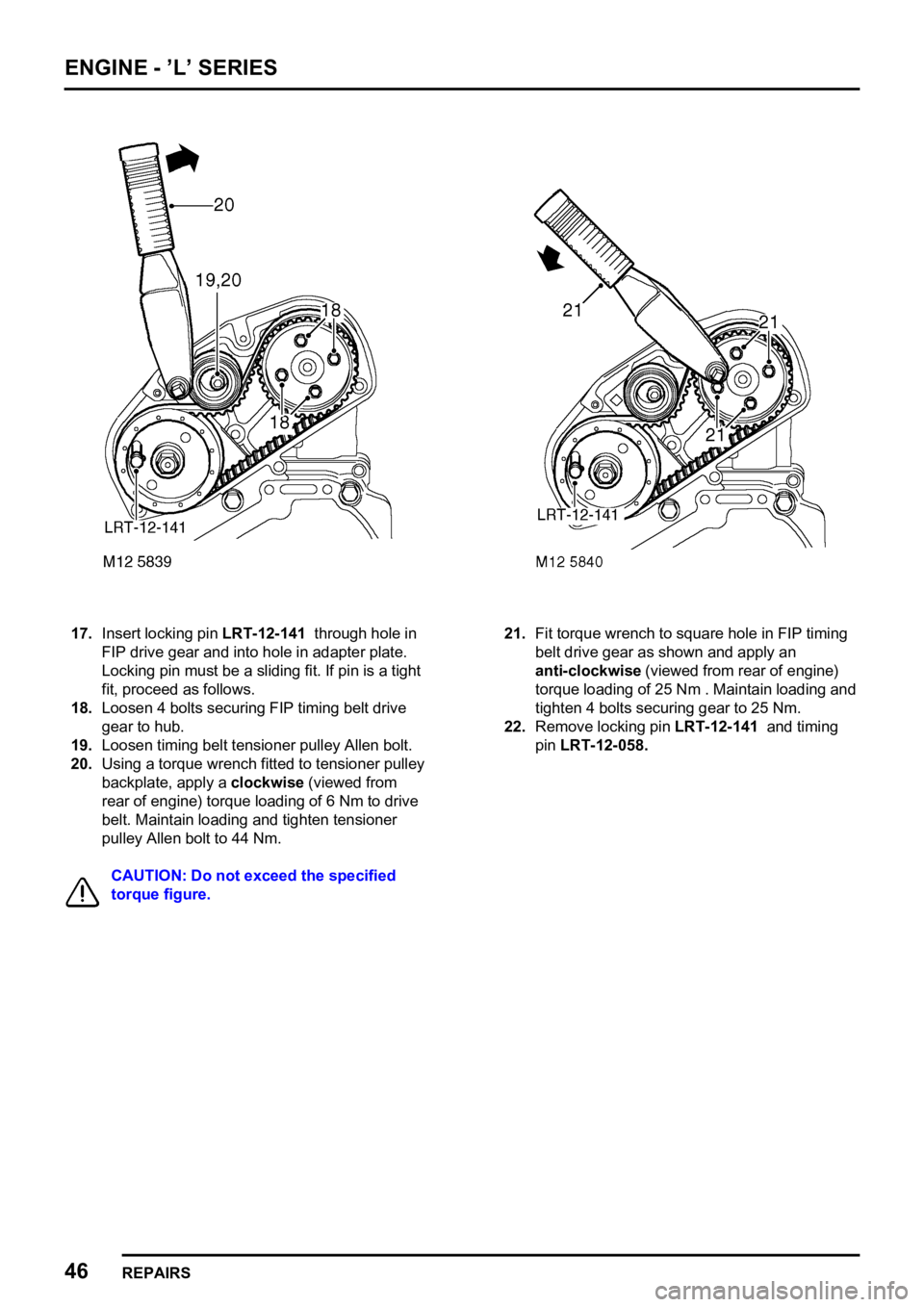 LAND ROVER FREELANDER 1998  Workshop Manual    

   