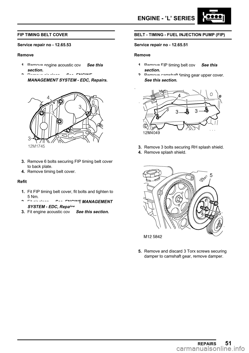 LAND ROVER FREELANDER 1998  Workshop Manual    

   
    