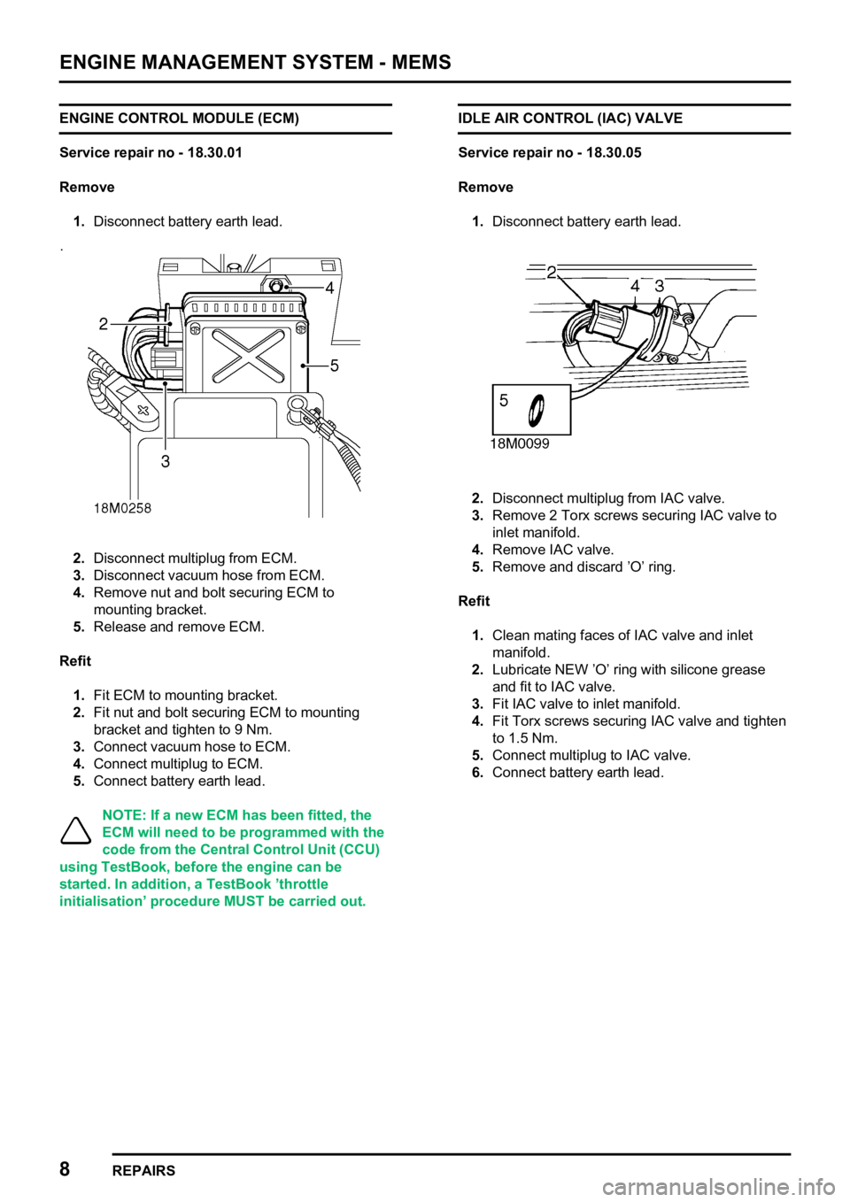 LAND ROVER FREELANDER 1998 Workshop Manual
LAND ROVER FREELANDER 1998 Workshop Manual
