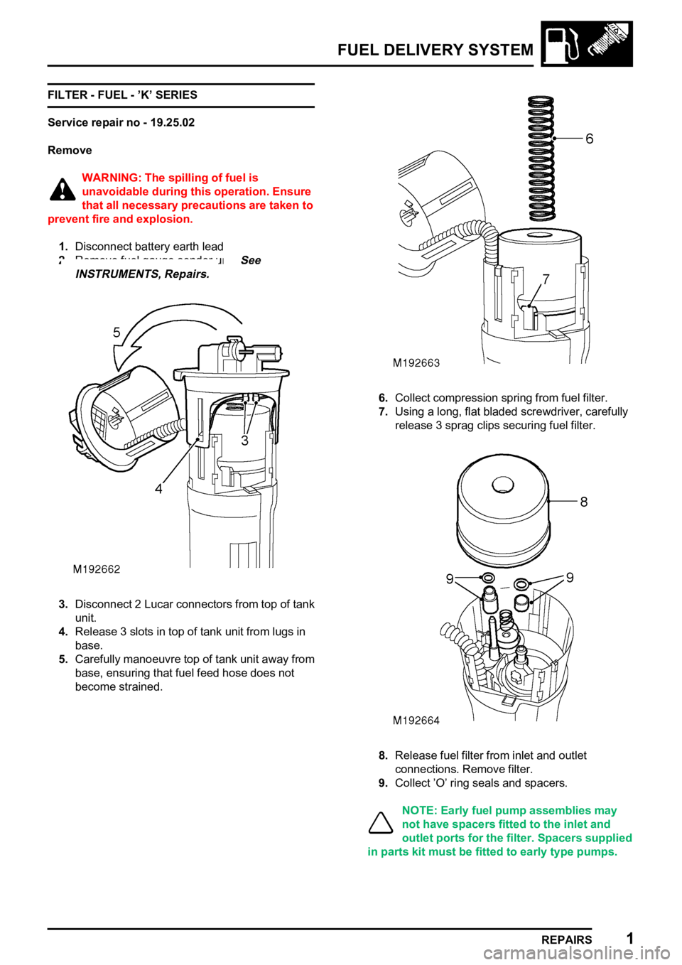 LAND ROVER FREELANDER 1998  Workshop Manual   

     
   