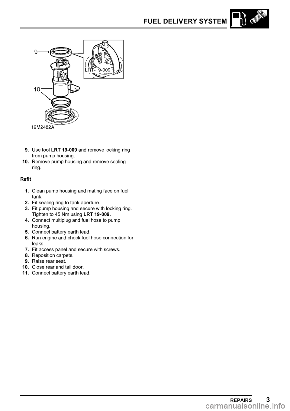 LAND ROVER FREELANDER 1998  Workshop Manual   

     