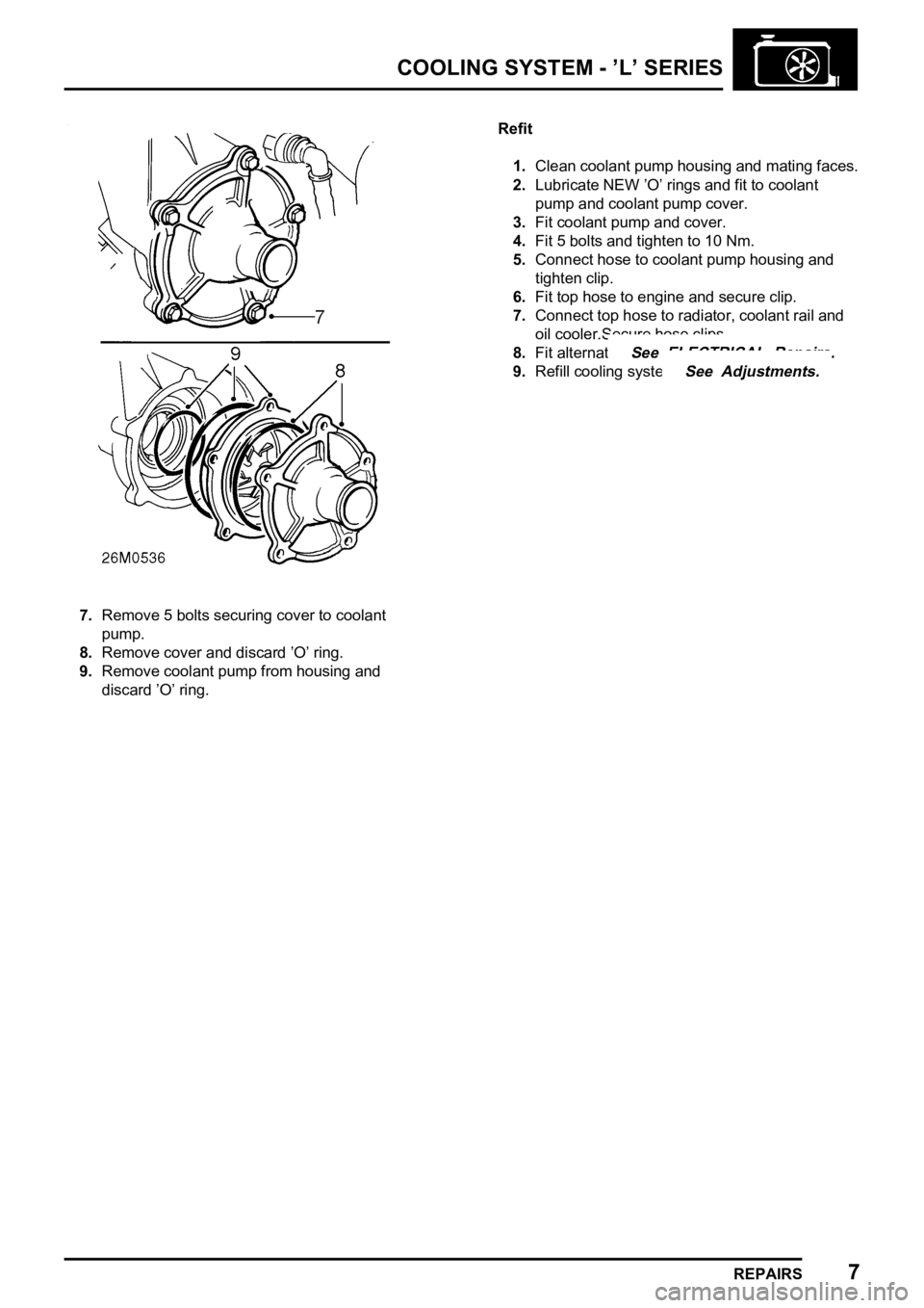 LAND ROVER FREELANDER 1998  Workshop Manual     

      