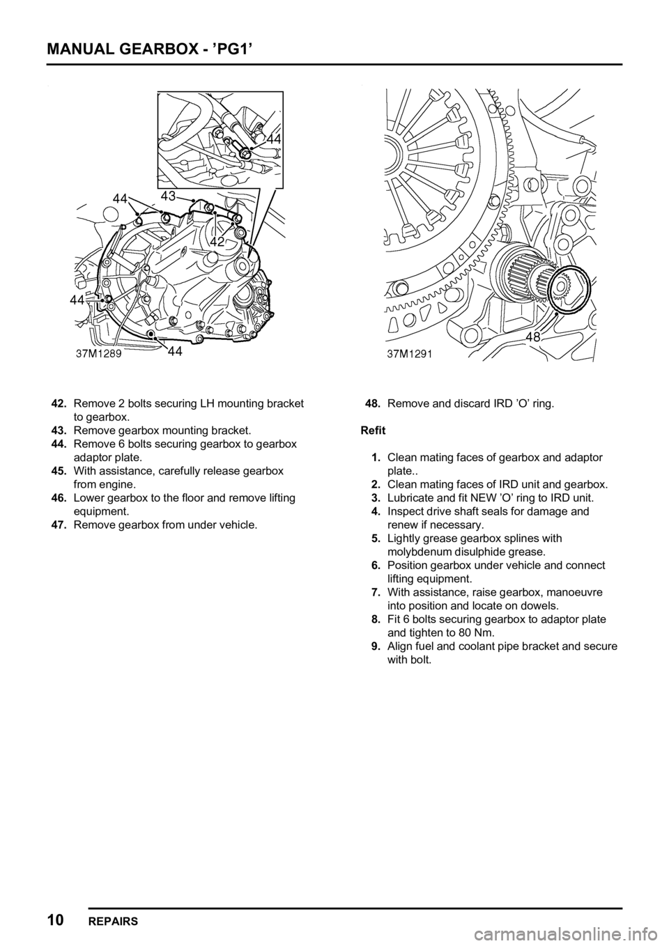 LAND ROVER FREELANDER 1998  Workshop Manual    

      