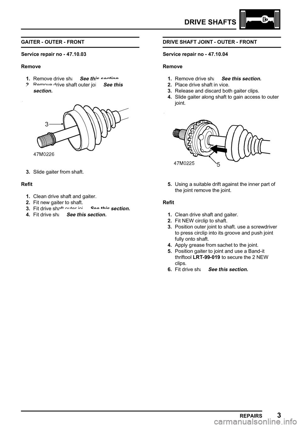 LAND ROVER FREELANDER 1998  Workshop Manual  

    
    

