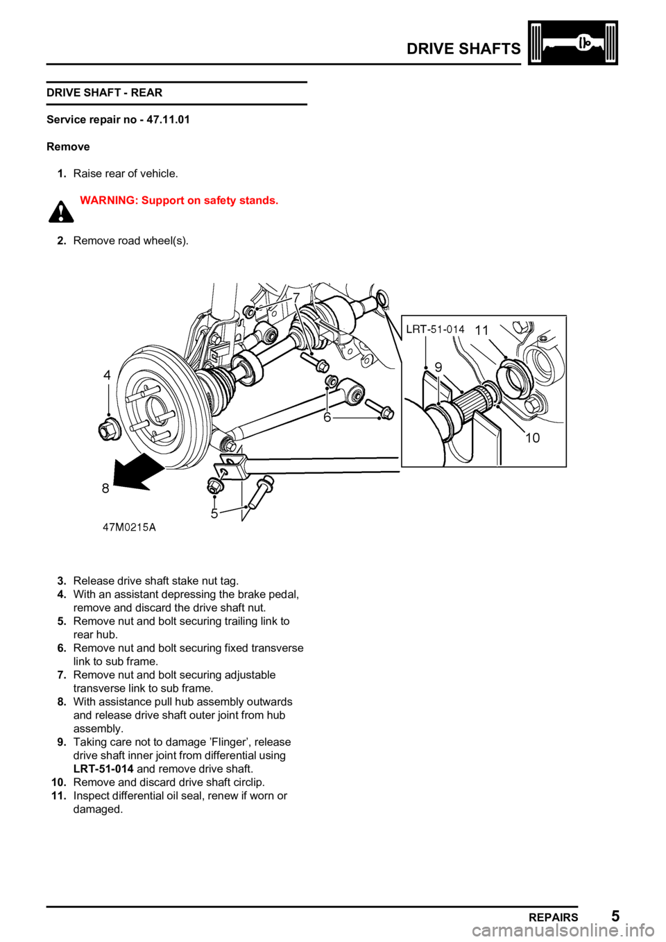 LAND ROVER FREELANDER 1998  Workshop Manual  

   
    
