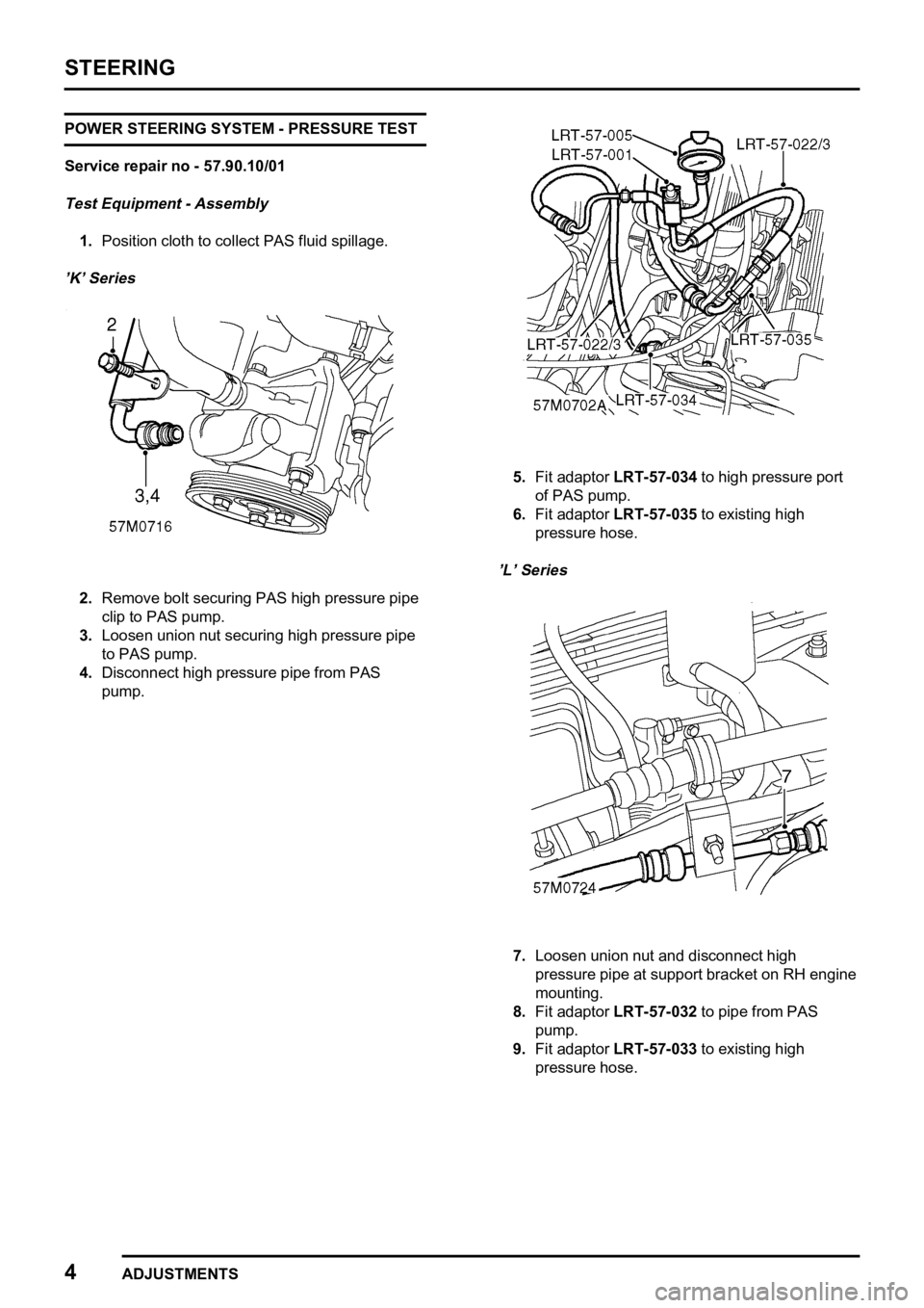 LAND ROVER FREELANDER 1998  Workshop Manual 

     
 