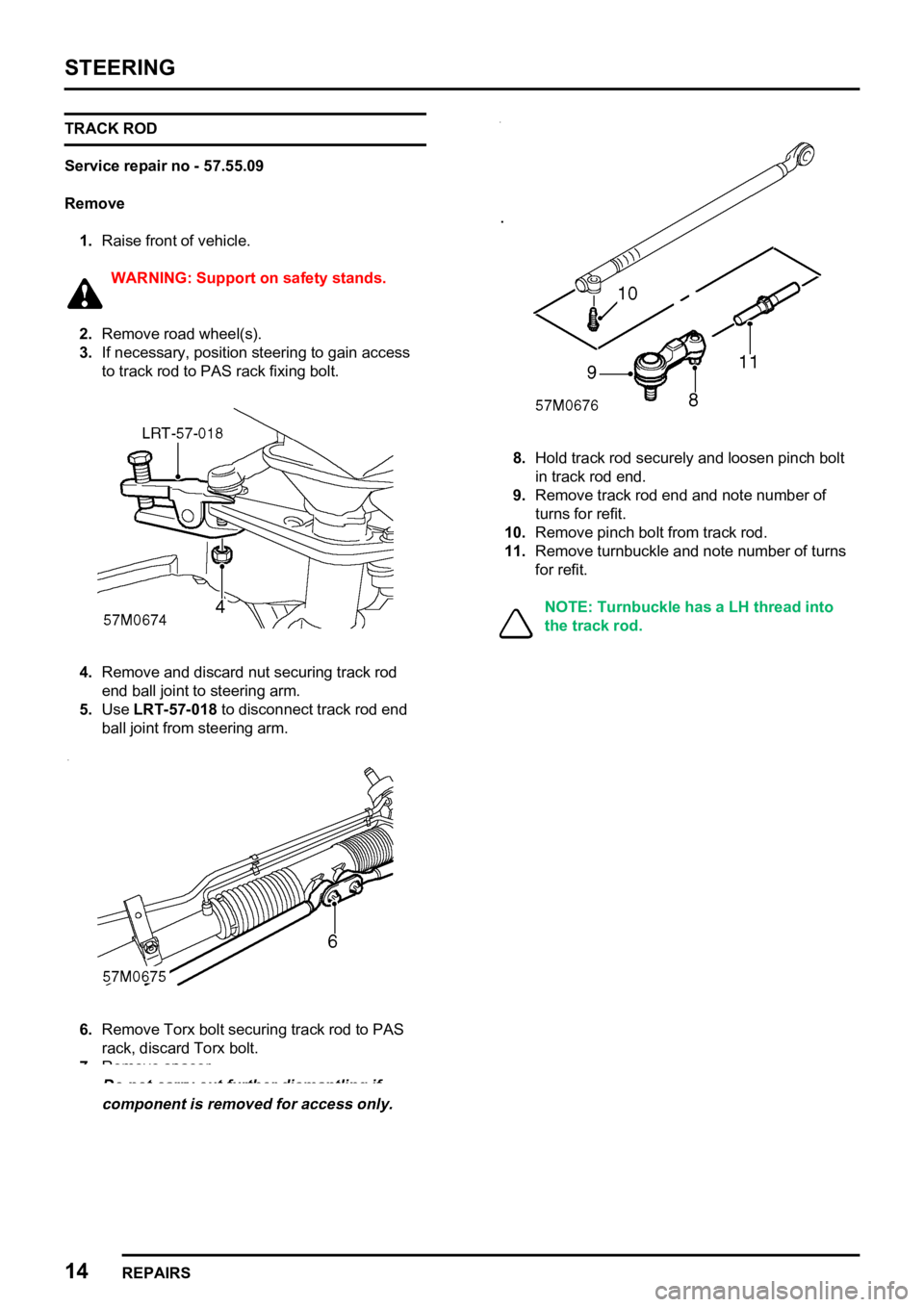 LAND ROVER FREELANDER 1998  Workshop Manual 

 
    

 