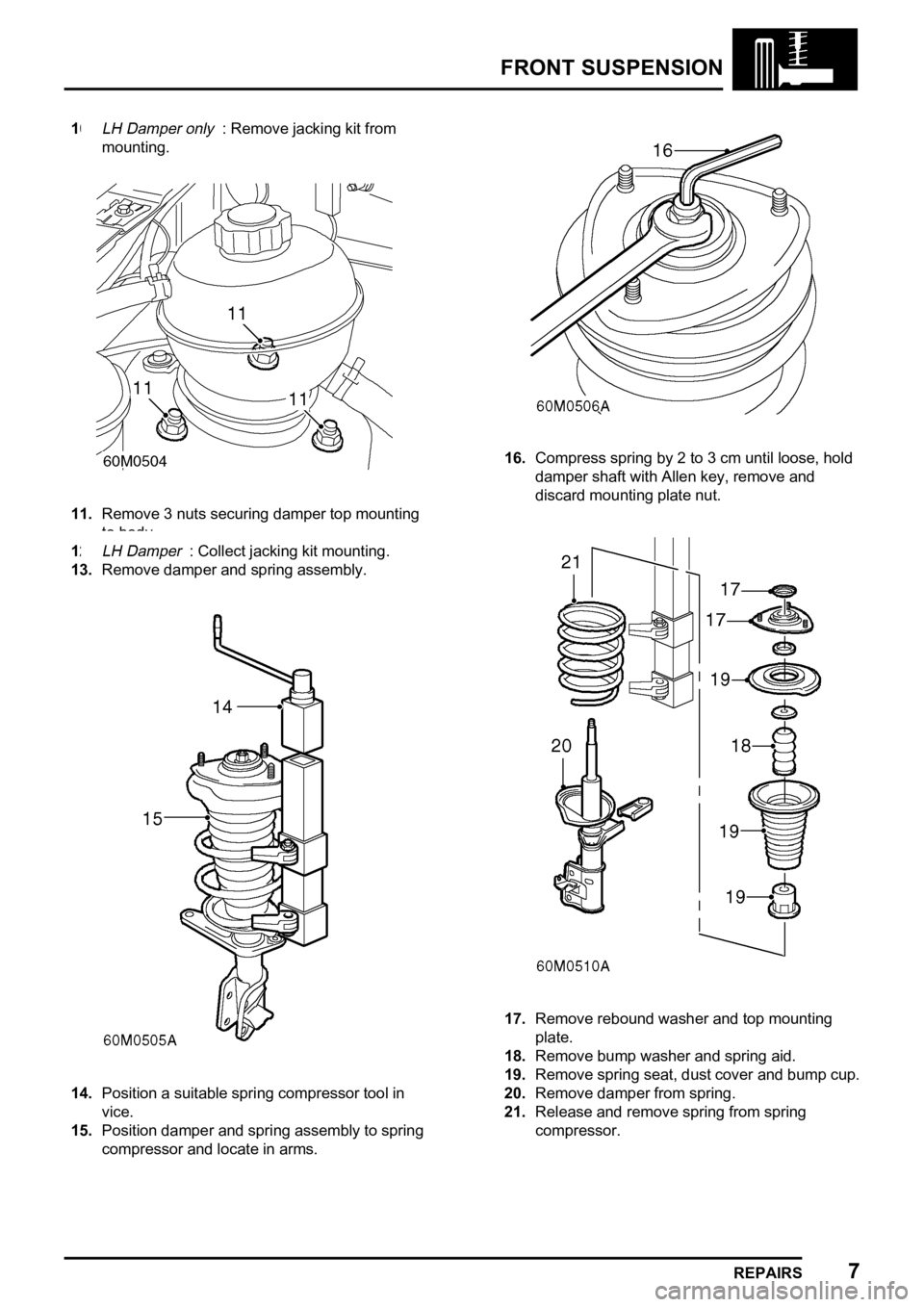 LAND ROVER FREELANDER 1998  Workshop Manual  

    

