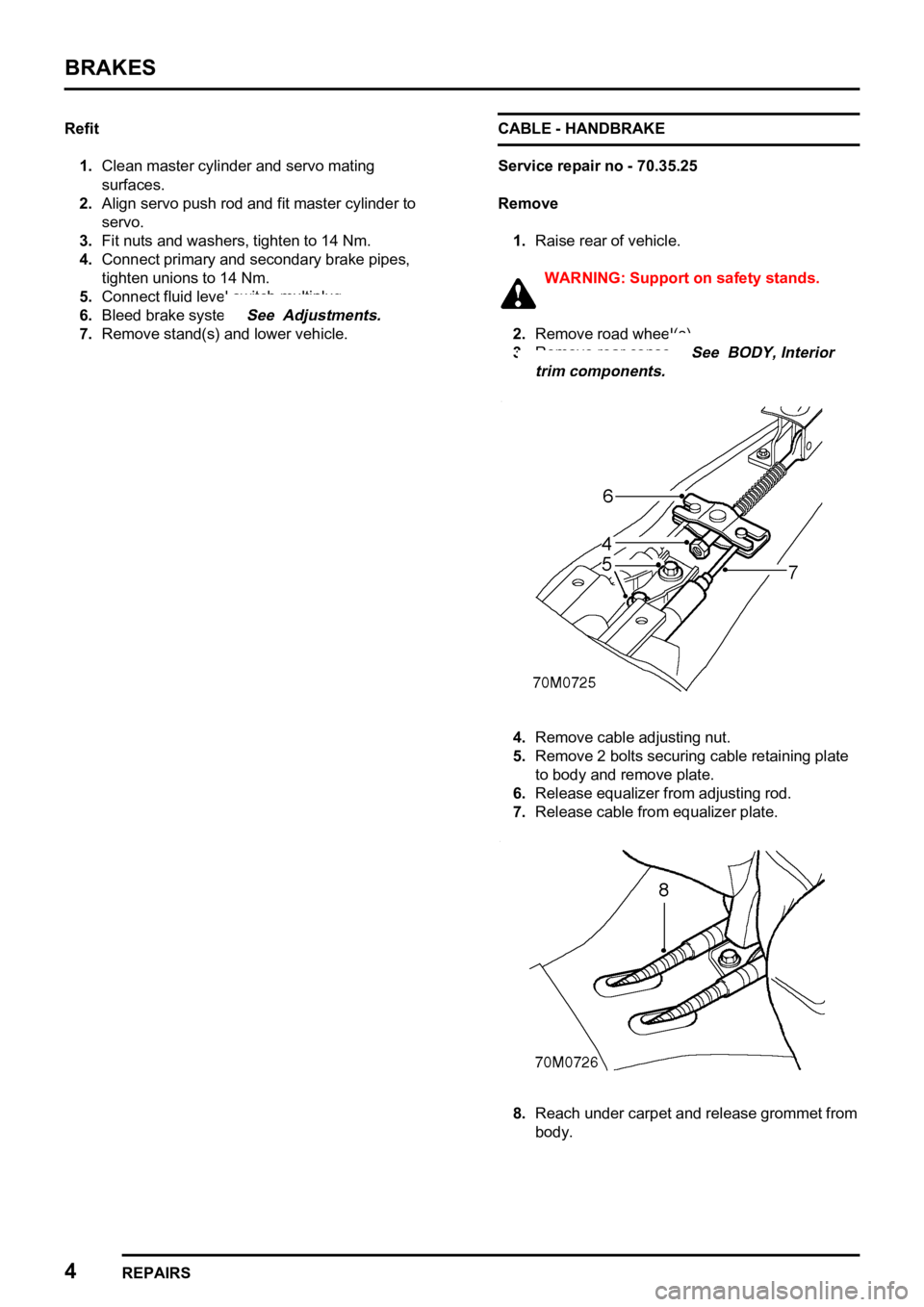 LAND ROVER FREELANDER 1998  Workshop Manual 


     


