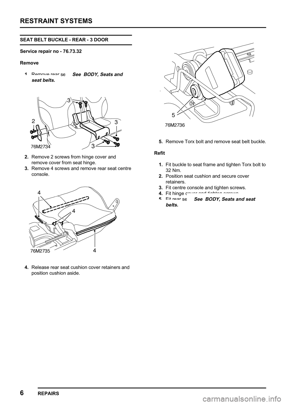 LAND ROVER FREELANDER 1998  Workshop Manual  

       
  
