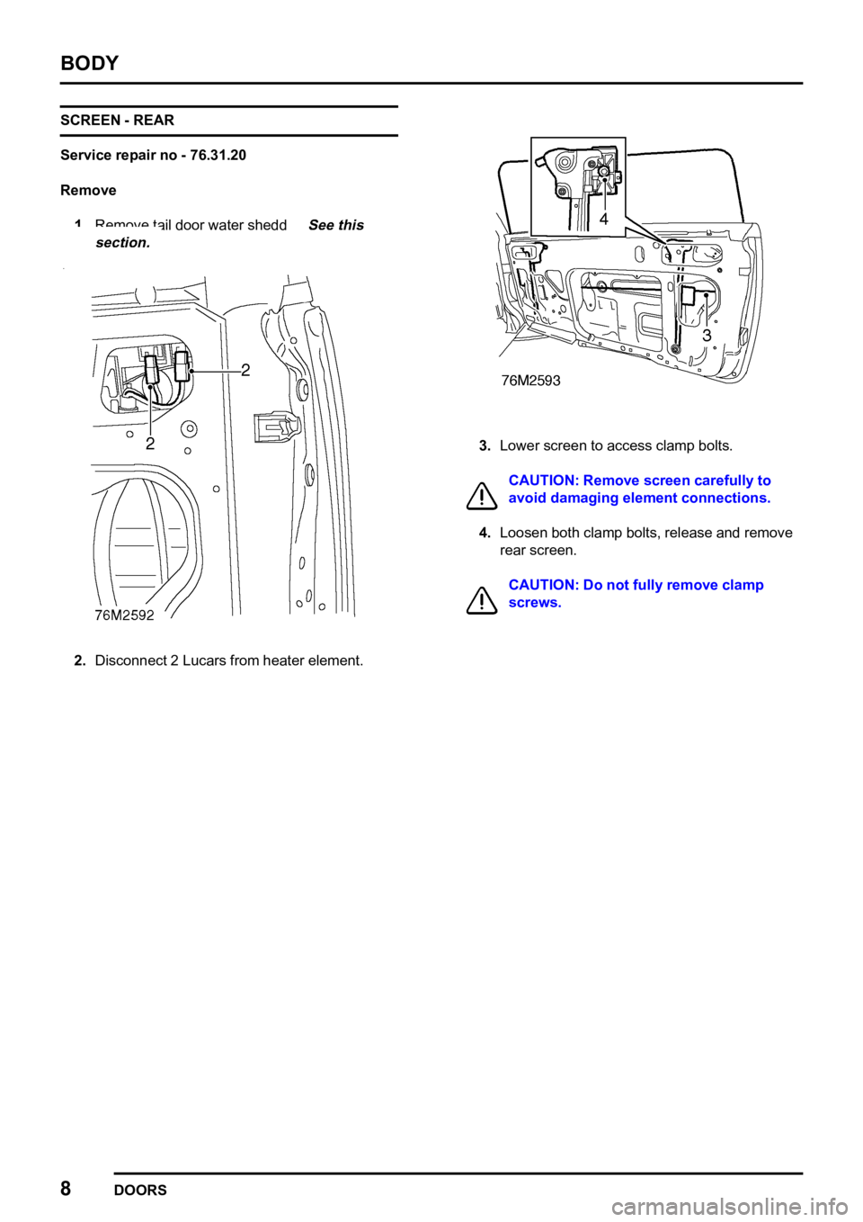 LAND ROVER FREELANDER 1998  Workshop Manual 

  
    

 