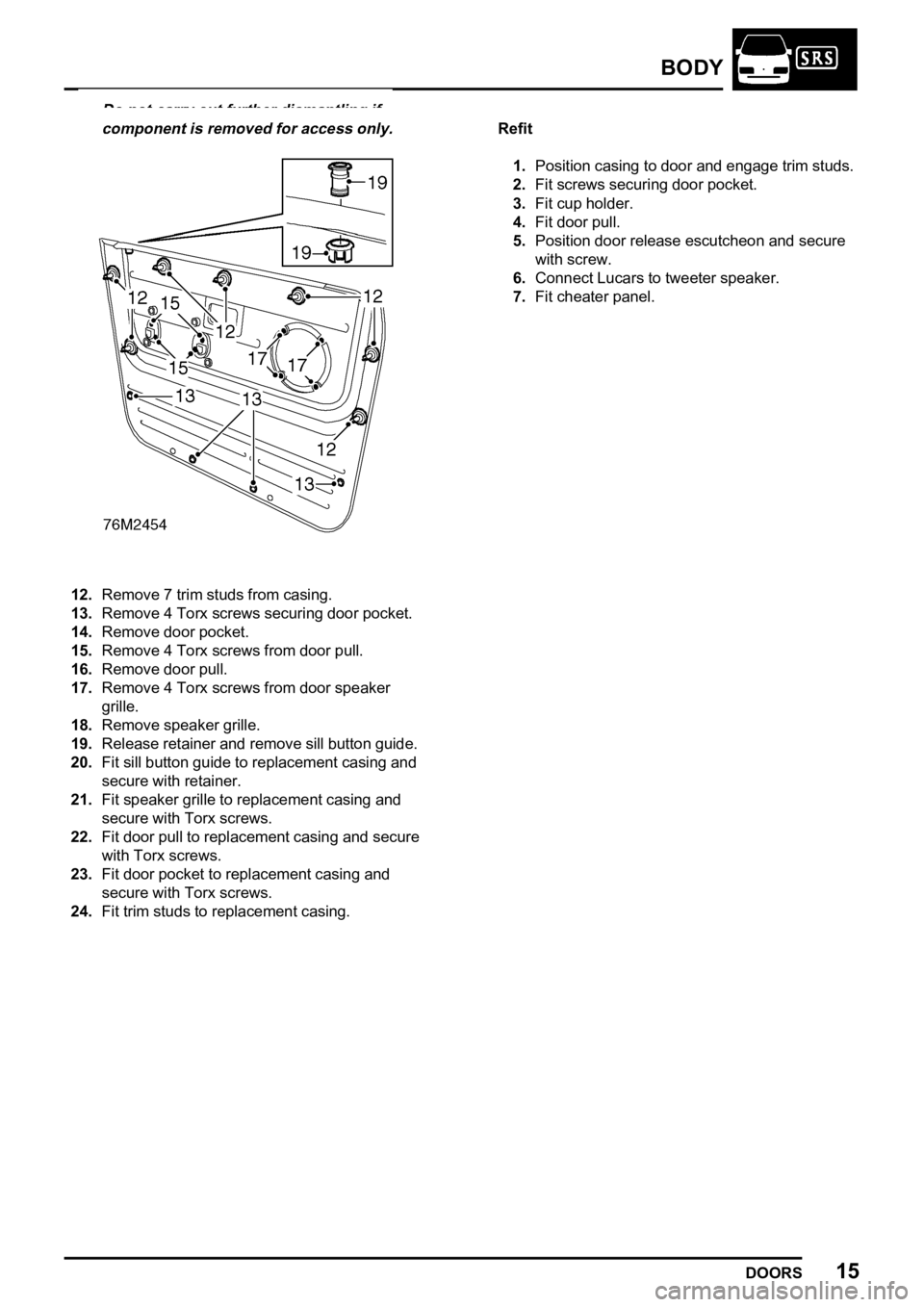 LAND ROVER FREELANDER 1998  Workshop Manual 

     
    