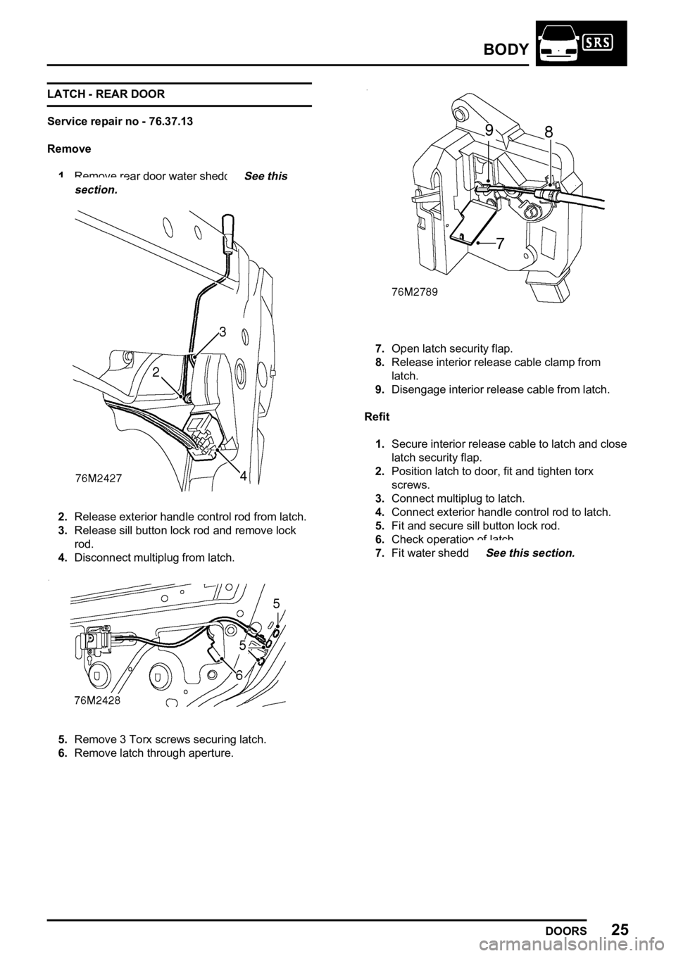 LAND ROVER FREELANDER 1998  Workshop Manual 

   
    


