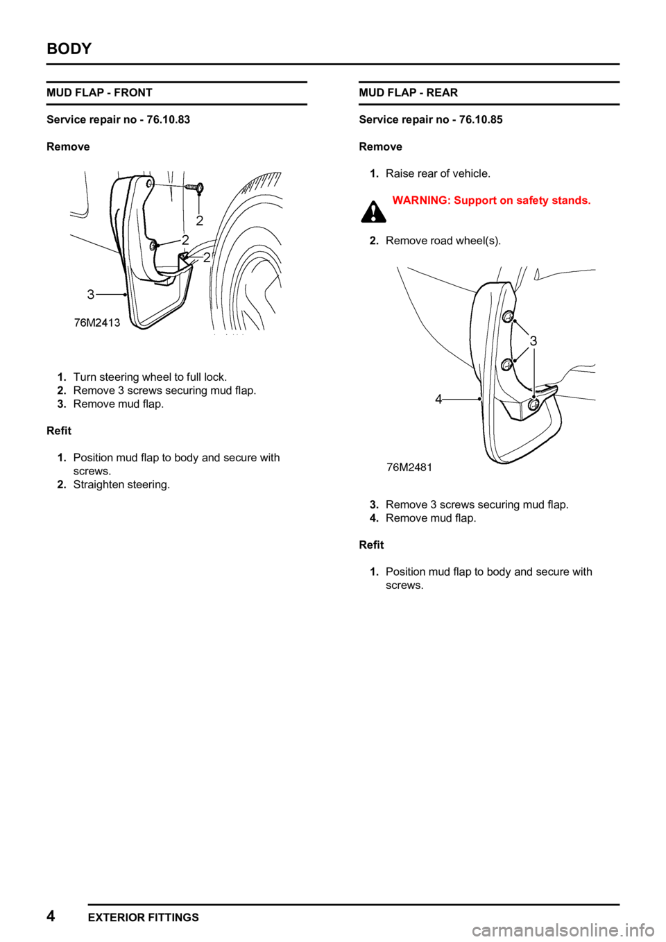 LAND ROVER FREELANDER 1998  Workshop Manual 
 
   
    
