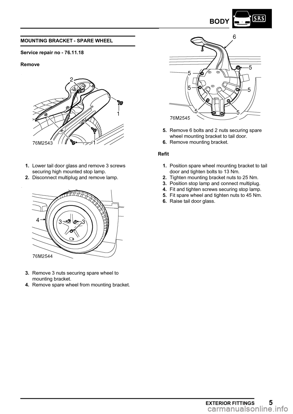 LAND ROVER FREELANDER 1998  Workshop Manual 
 
    
   