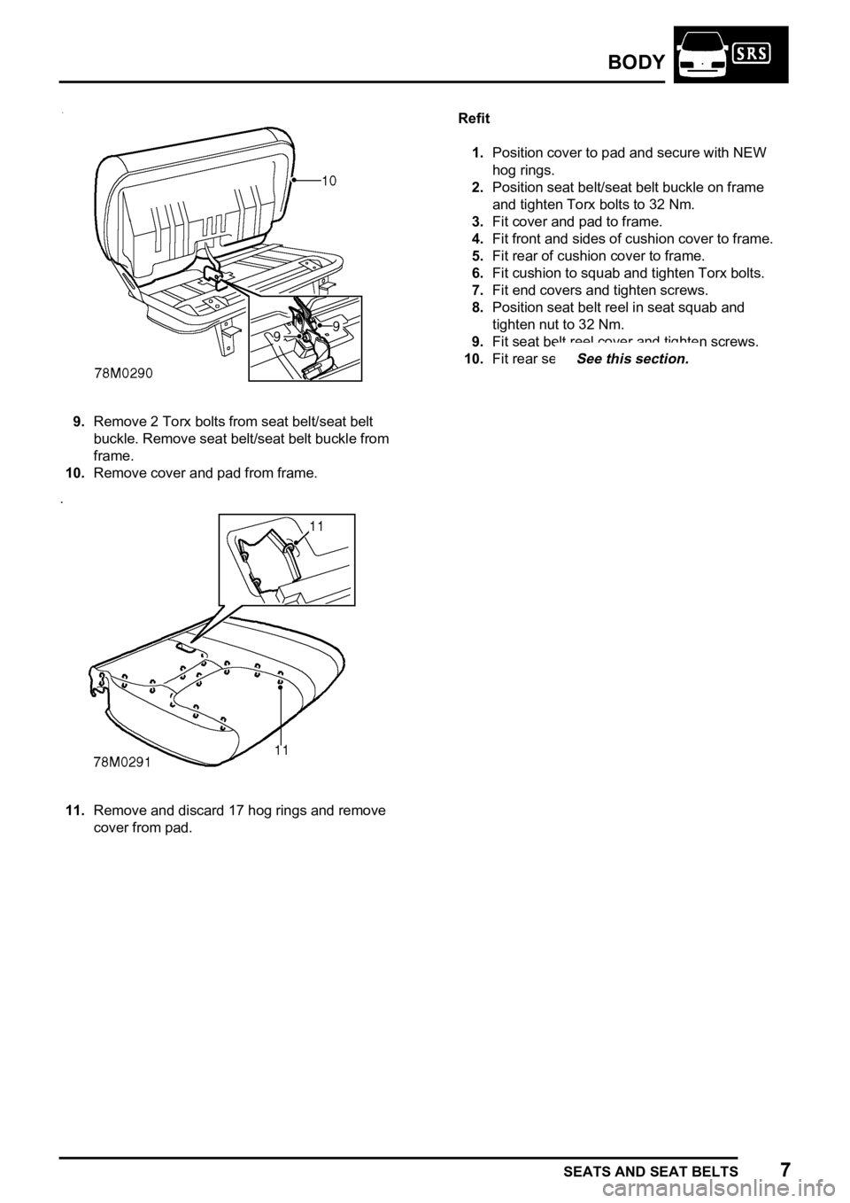 LAND ROVER FREELANDER 1998  Workshop Manual 
   
       
