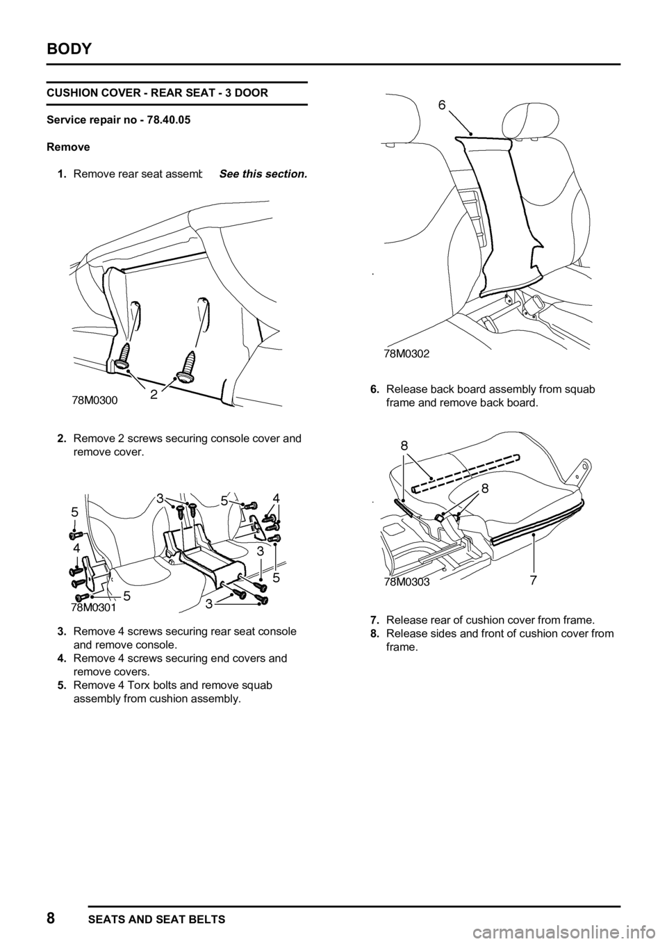 LAND ROVER FREELANDER 1998  Workshop Manual 
   
       
 