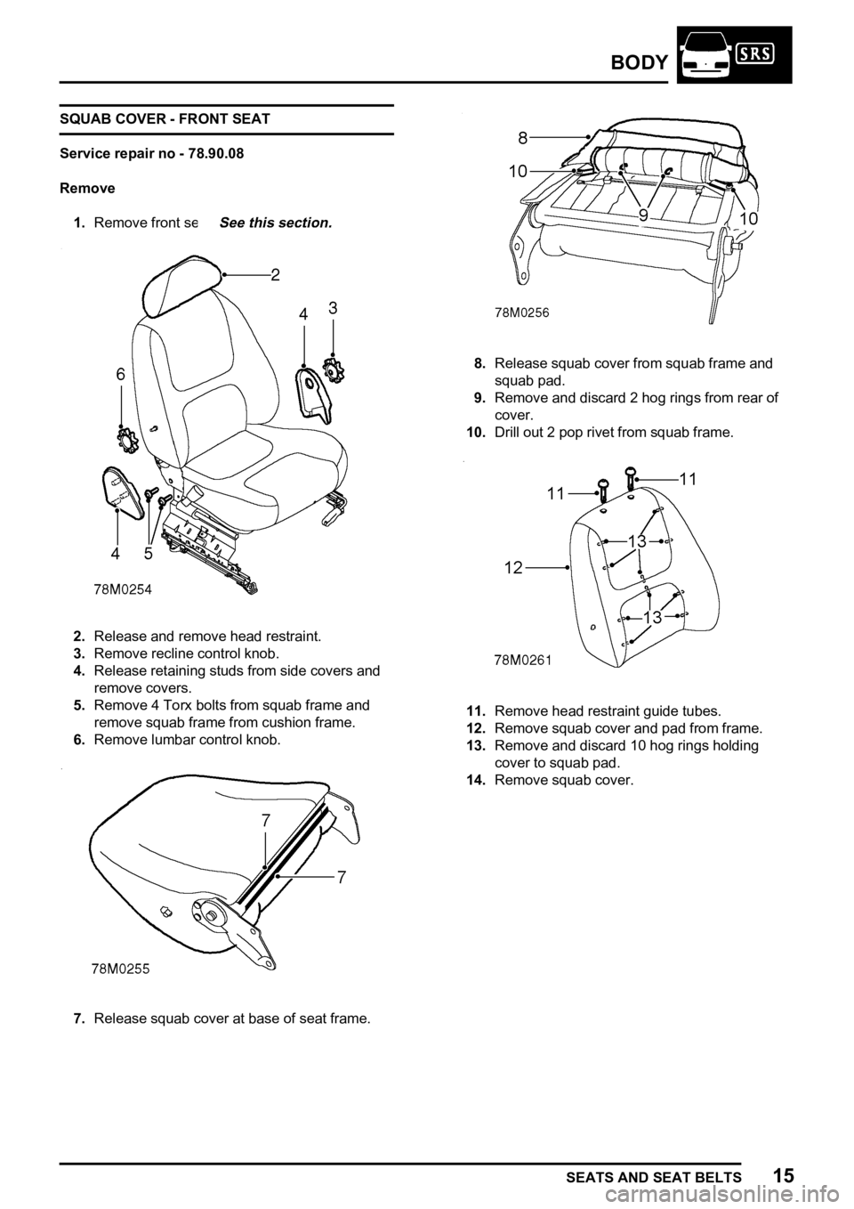 LAND ROVER FREELANDER 1998  Workshop Manual 
   
    
    