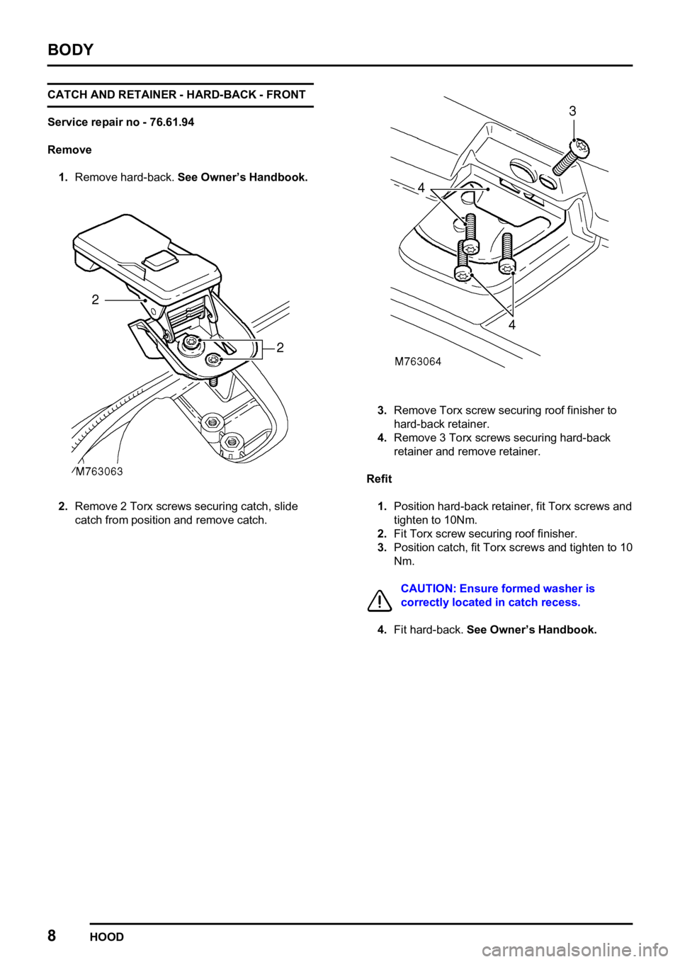 LAND ROVER FREELANDER 1998  Workshop Manual 

      
    