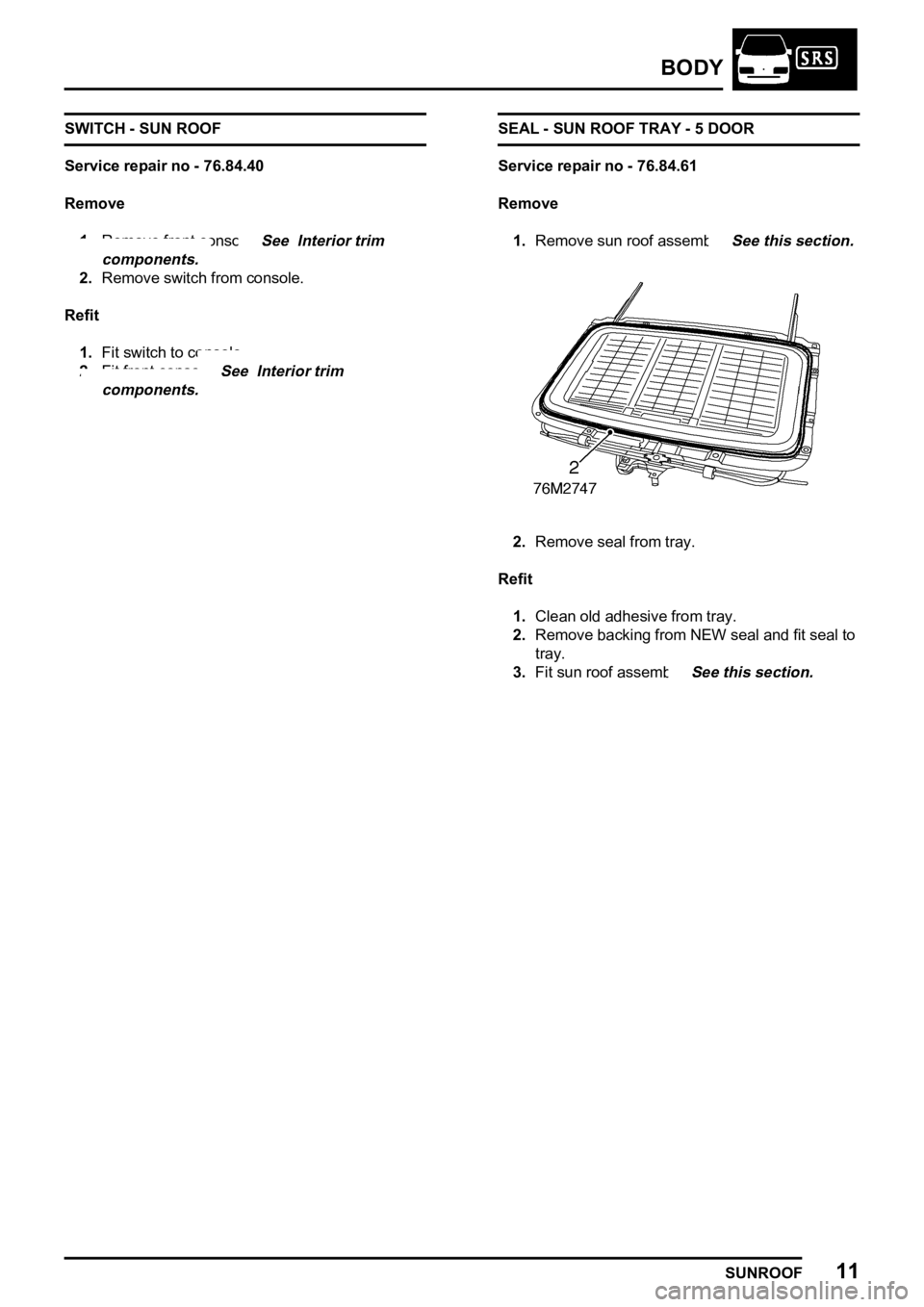 LAND ROVER FREELANDER 1998  Workshop Manual 

   
    

