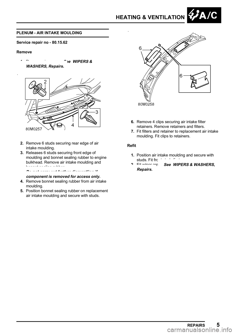 LAND ROVER FREELANDER 1998  Workshop Manual   

    
 