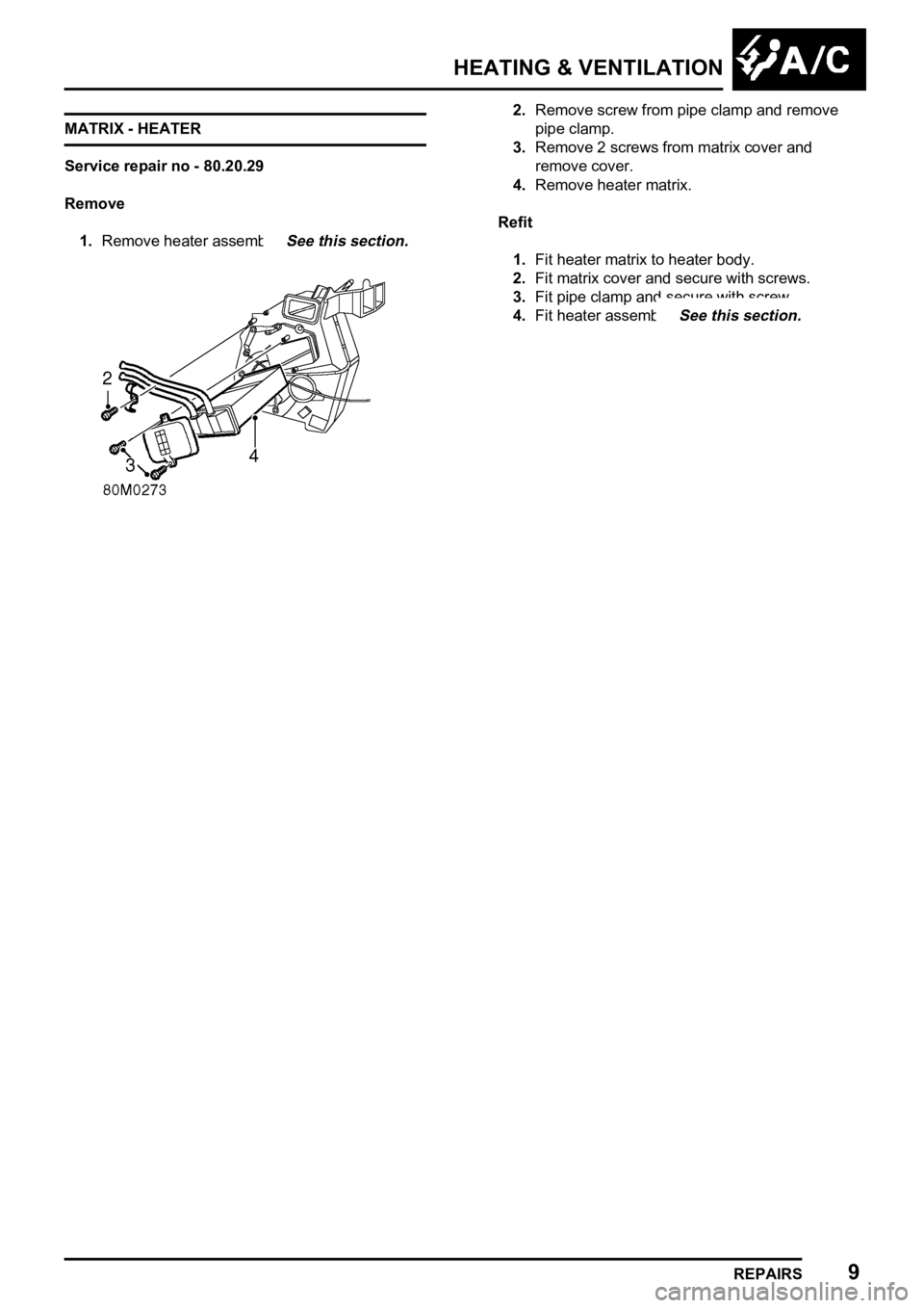 LAND ROVER FREELANDER 1998  Workshop Manual   

  
    