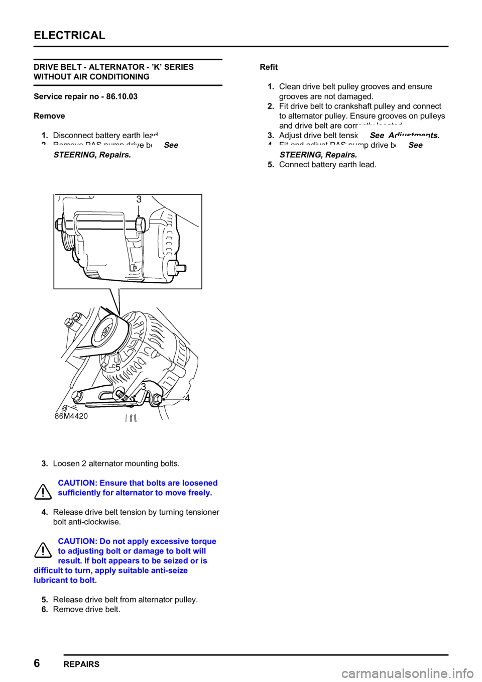 LAND ROVER FREELANDER 1998  Workshop Manual 

      
  