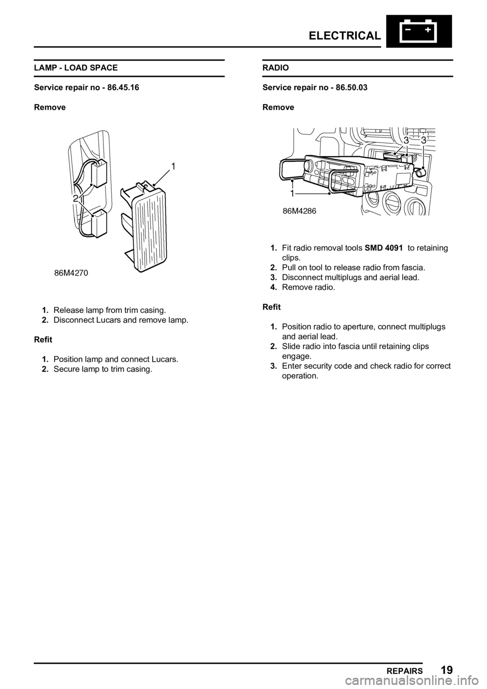 LAND ROVER FREELANDER 1998  Workshop Manual 

   
    
