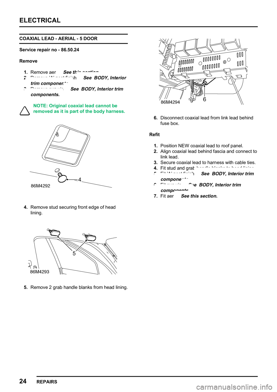 LAND ROVER FREELANDER 1998  Workshop Manual 

      
    