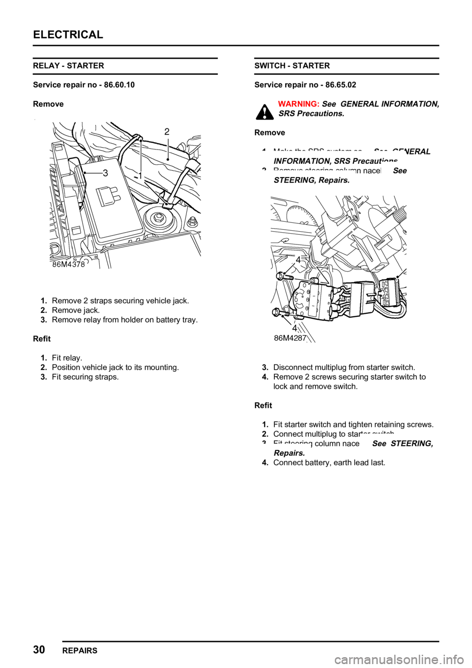 LAND ROVER FREELANDER 1998  Workshop Manual 

  
    


