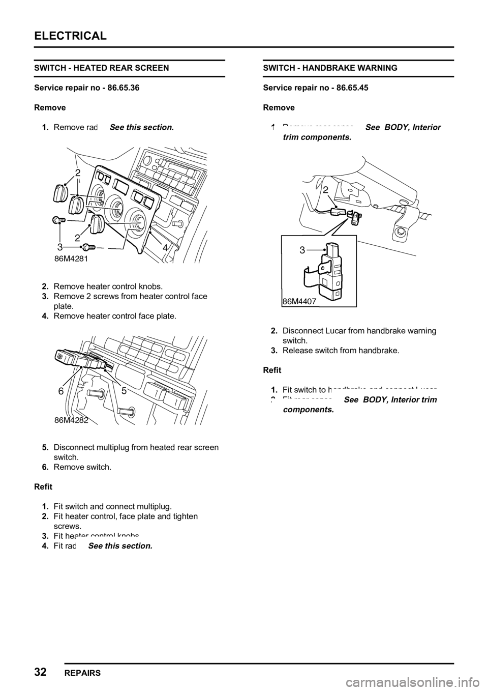 LAND ROVER FREELANDER 1998  Workshop Manual 

    
    