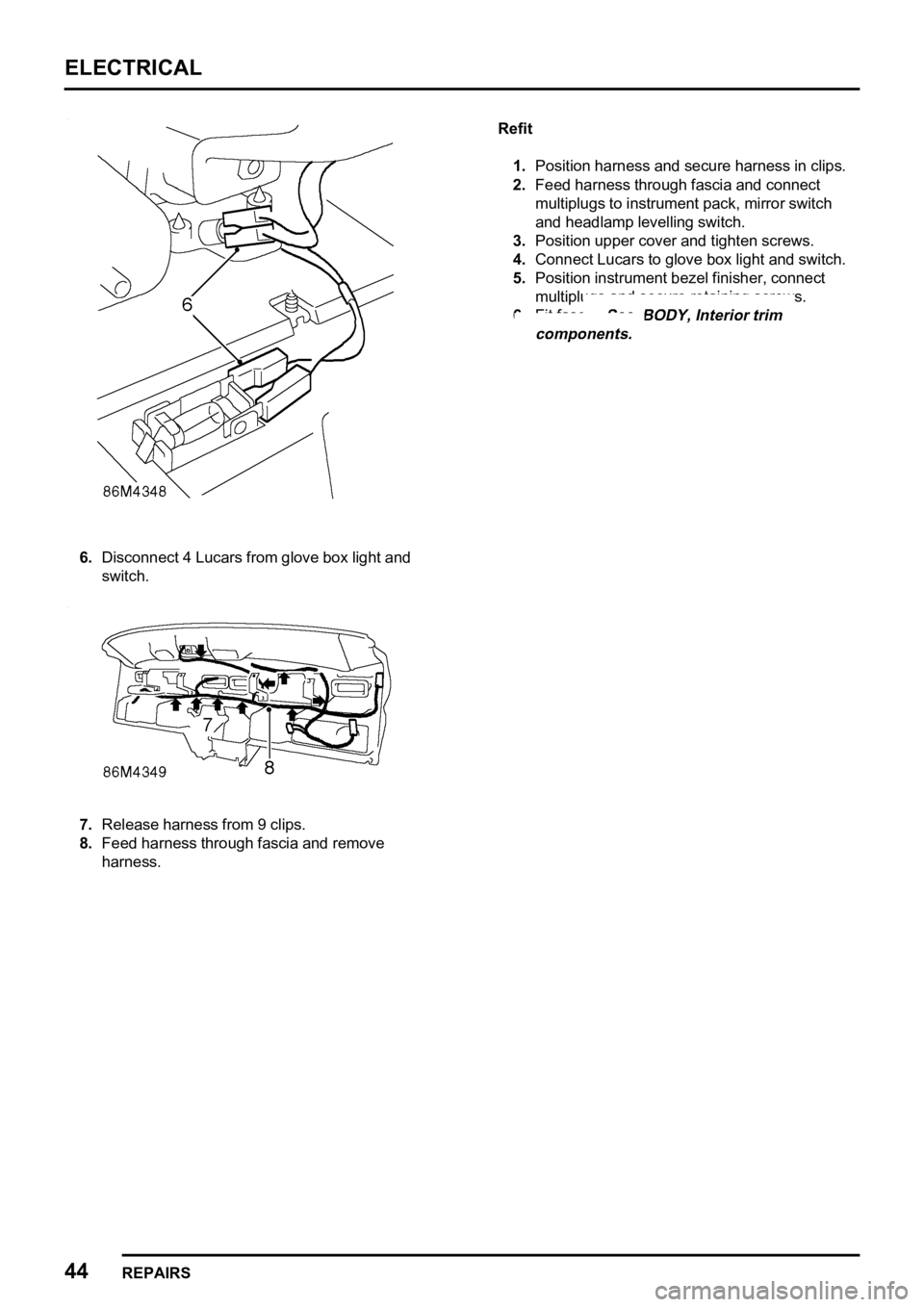 LAND ROVER FREELANDER 1998  Workshop Manual 

       
