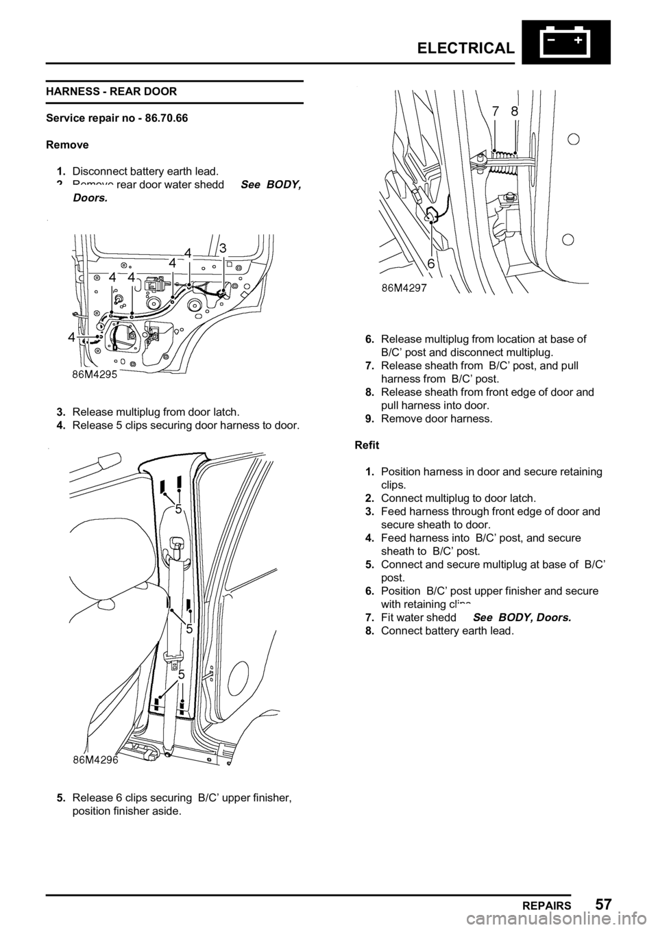LAND ROVER FREELANDER 1998  Workshop Manual 

   
    
