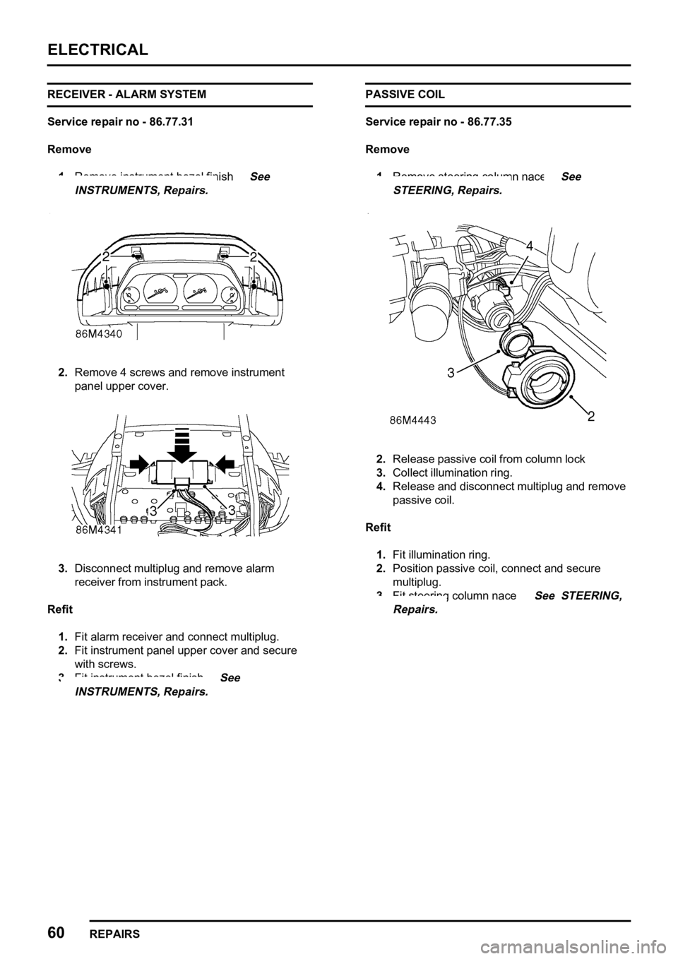LAND ROVER FREELANDER 1998  Workshop Manual 

   
    
