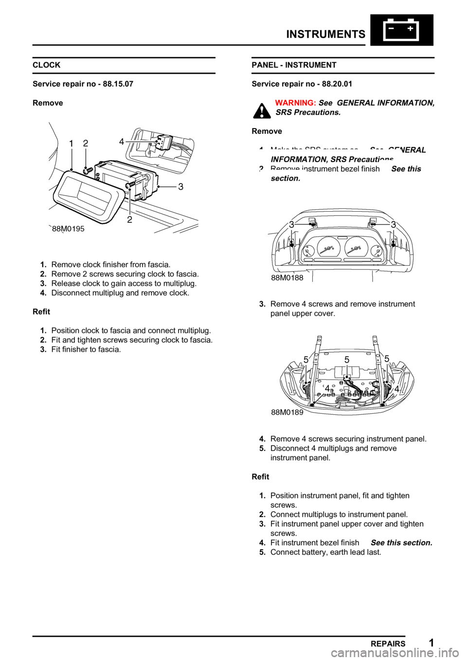 LAND ROVER FREELANDER 1998  Workshop Manual 


    

 