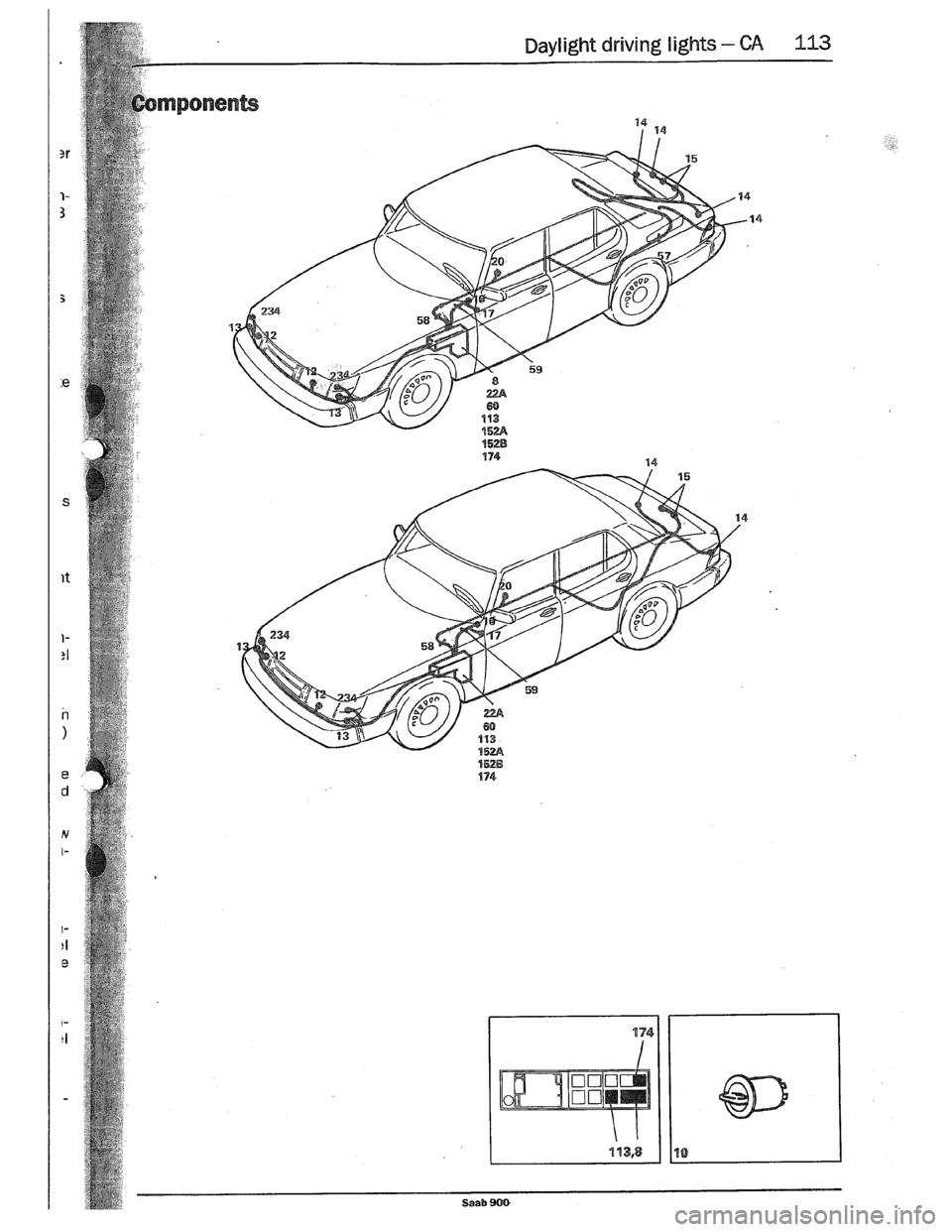 SAAB 900 1989  Service Manual Downloaded from www.Manualslib.com manuals search engine   