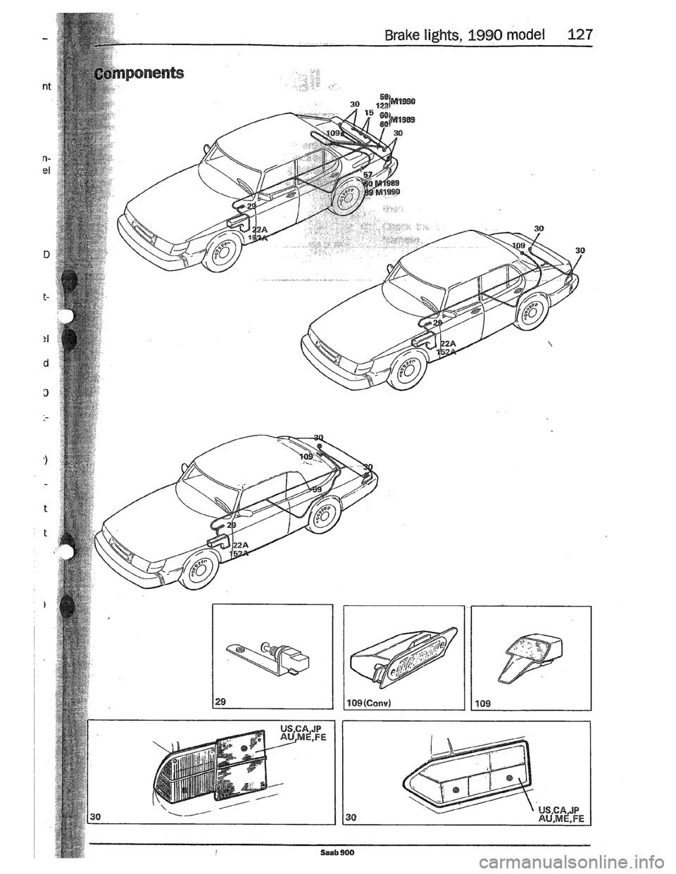 SAAB 900 1989  Service Manual Downloaded from www.Manualslib.com manuals search engine   