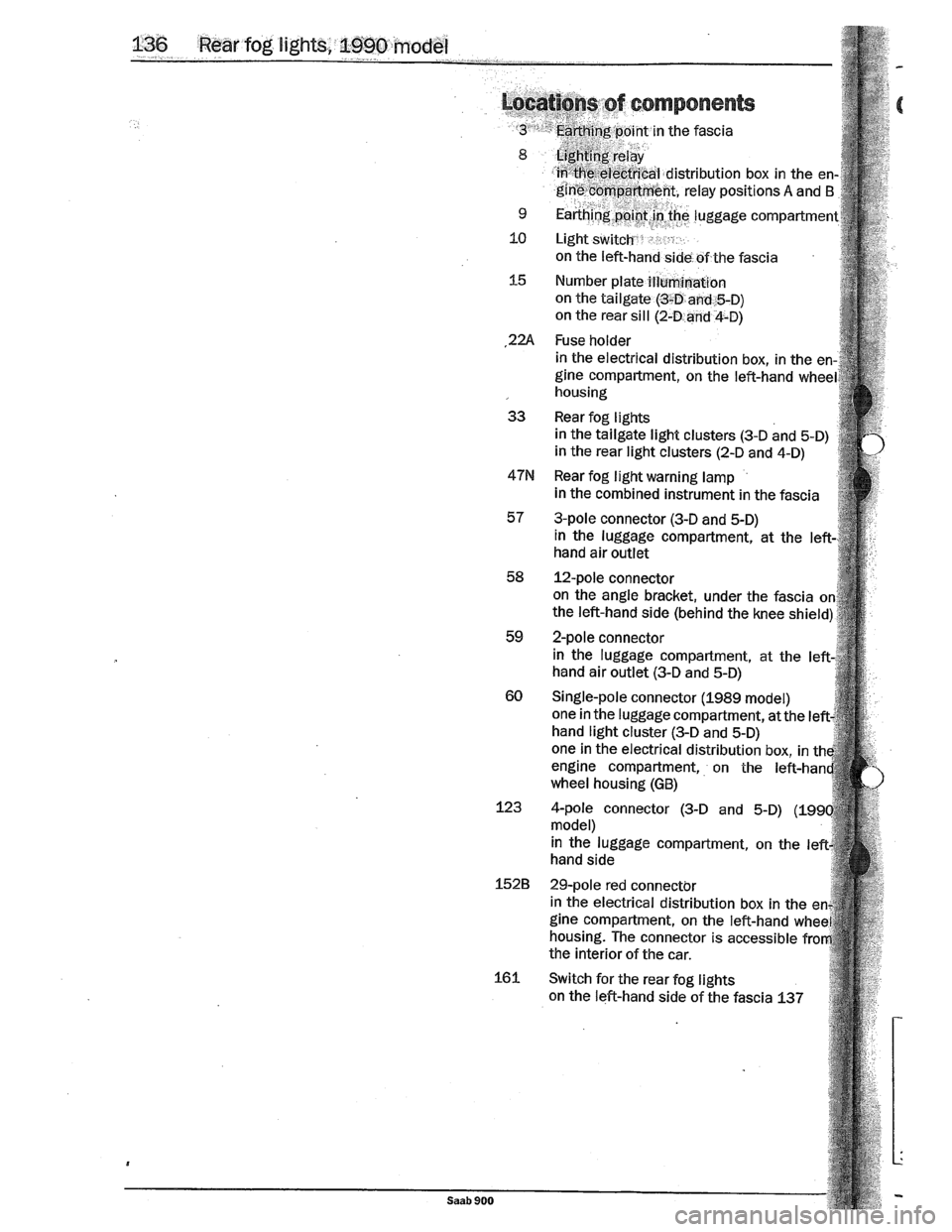 SAAB 900 1989  Service Manual Downloaded from www.Manualslib.com manuals search engine   