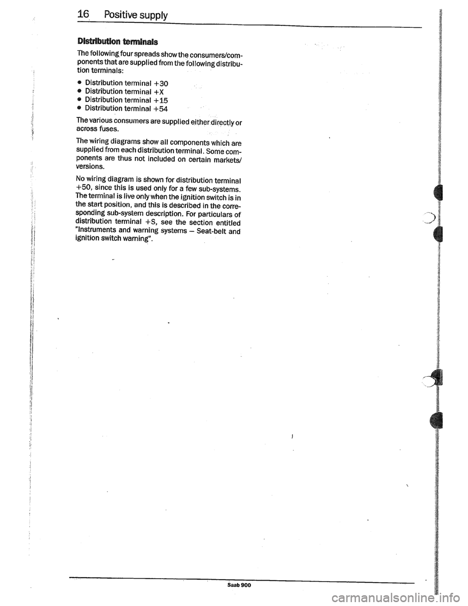 SAAB 900 1989  Service Manual Downloaded from www.Manualslib.com manuals search engine   