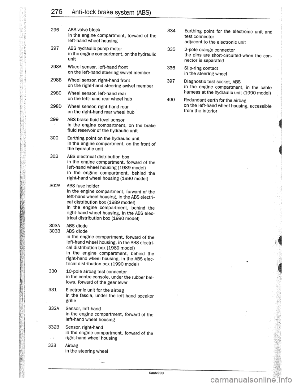 SAAB 900 1989  Service Manual Downloaded from www.Manualslib.com manuals search engine   